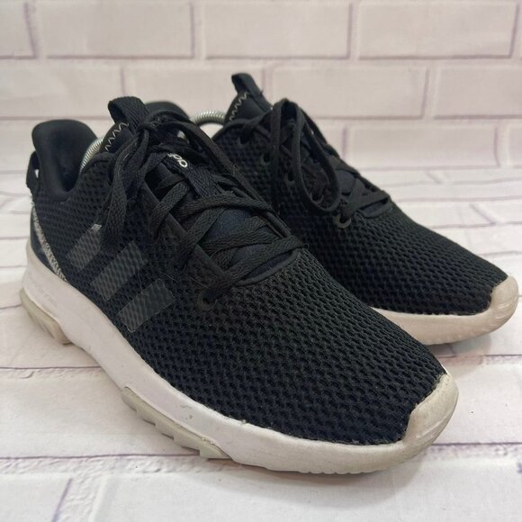 Adidas Cloudfoam Racer TR Core Black Trail Runner gym walking Shoes - Picture 2 of 11